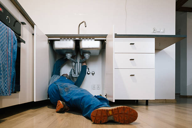 Professional Leak Detection technician working in West Kennebunk, ME